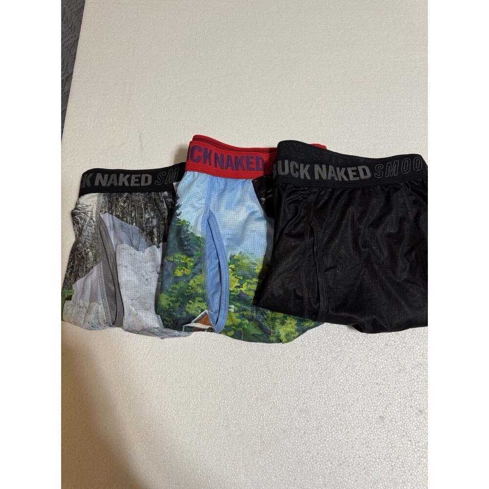 Duluth Boxers Size 4X Buck Smooth 3 Pair New Raccoon, Ski, Wolf - Picture 2 of 16